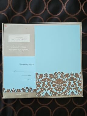 Printable Stationary Wedding Party Invitation Kit